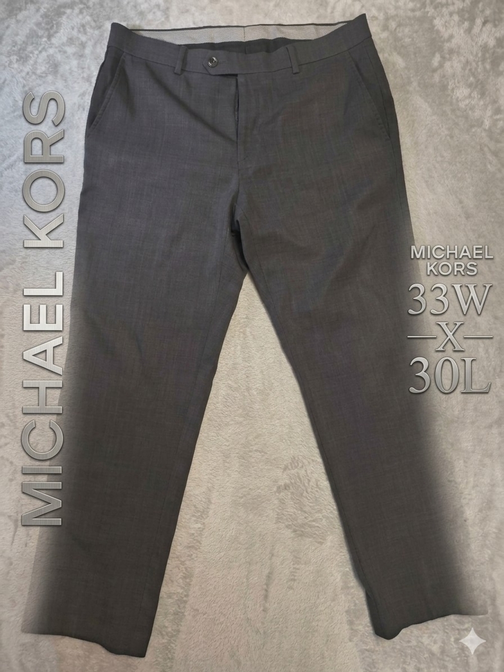 Michael Kors Men’s Gray Dress Pants